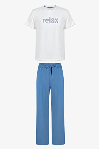 Penti Men's Colorful Relax State Pajama Set