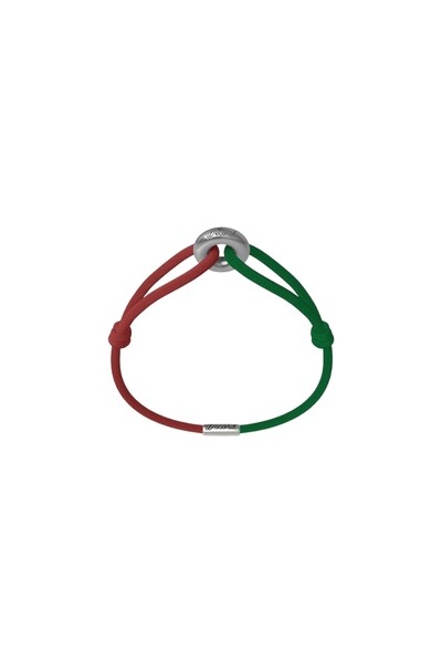 Wecord London Morocco حمرا_وخضرا# Cord Bracelet