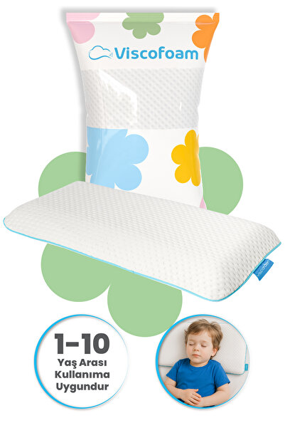 Viscofoam ViscoKidz Ortopedik Çocuk Yastığı Visco Yastık 67.5x33x6cm