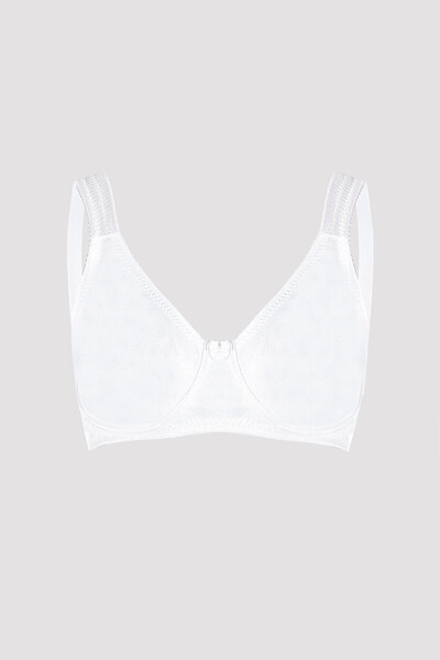 NBB Beyaz Simlex Geniş Askılı Toparlayıcı Sütyen