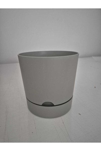 leogarden 3 Lü Kombin Begonya 3,3 Lt BEj krem 3 Adet Saksı Ağız Çapı 18cm Yükseklik 17.5 Cm