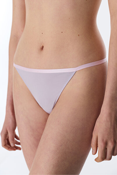 Penti Lila Micro Lace Brazilian Panties