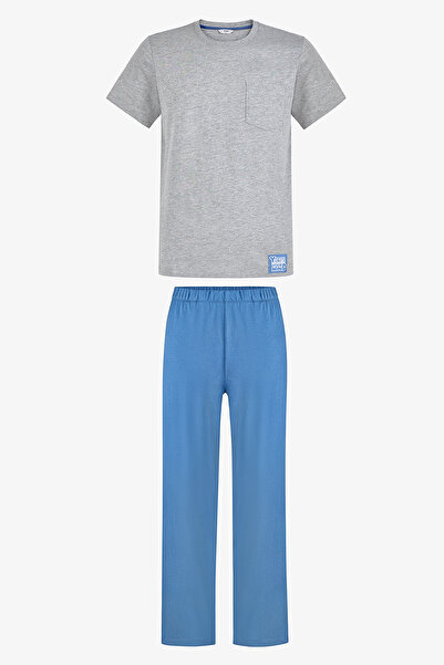 Penti Set de pijamale colorate Stone Calm pentru bărbați