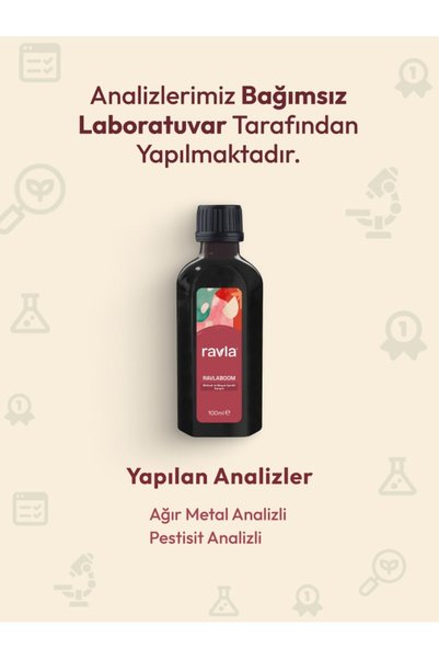 Ravla Ravlaboom Bitkisel ve Meyve İçerikli Karışım - 100ml