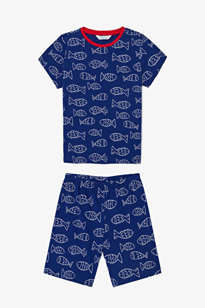 Penti Erkek Çocuk Fish Pamuklu Pijama Takımı