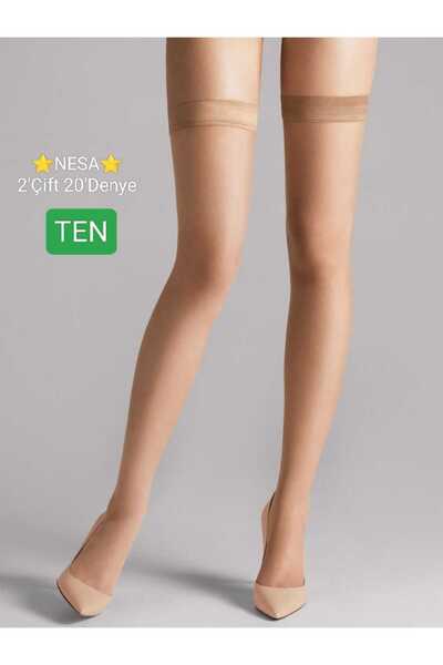 NESA Kadın dizüstü ince tül çorap*57ten