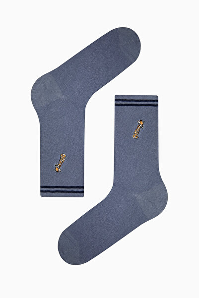 Penti Erkek Blue Safari Haki Soket Çorap