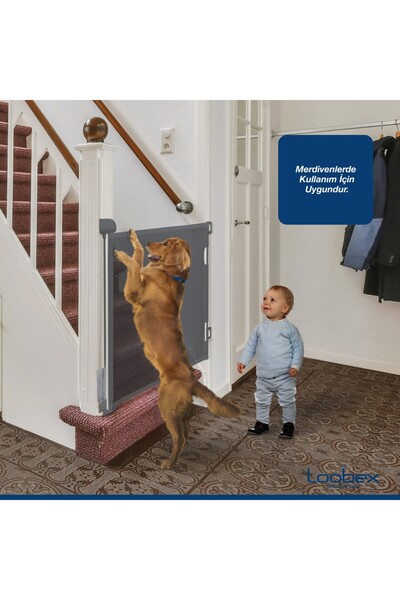 Loobex Katlanabilir Çocuk ve Evcil Hayvan Güvenlik Kapısı ve Merdiven Bariyer...