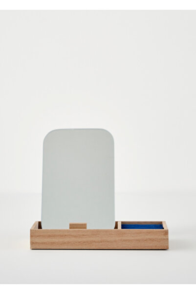 Bella Maison Merida Aynalı Takı Kutusu Lacivert (12x17 cm)