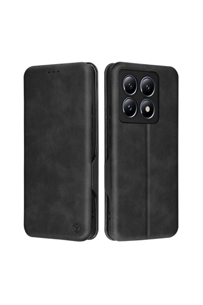 SKYDDAR INNOVATION Husă pentru Xiaomi 14 Pro, portofel sigur, piele, suport p...