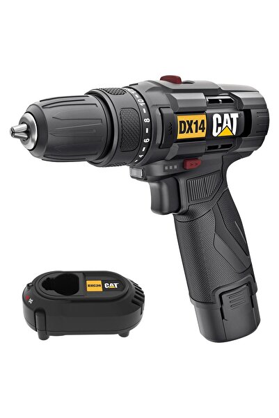 Cat DX14 12Volt/2.0Ah Li-ion Profesyonel Şarjlı Matkap