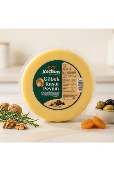 KOÇHAN Göbek Kaşar Peyniri (1000 Gr.)