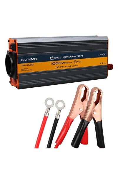 Powermaster PM-4509 24 Volt - 1000 Watt Modifiye Sinüs İnvertör