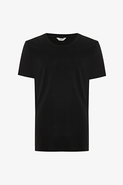 Penti Men's Regular Black Thermal T-Shirt