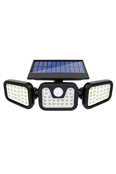 Powermaster MX-W771A Sensörlü 3 Modlu 74 Ledli Solar Aydınlatmalı Duvar Lambası