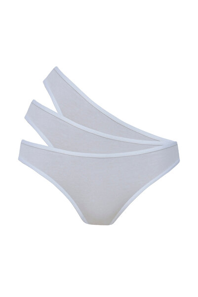 Penti Beyaz 3'lü Slip Külot