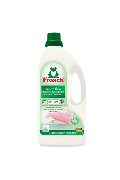 Frosch Badem Özlü Hassas ve Yünlüler Çamaşır Deterjanı 1.5 lt 1 Adet
