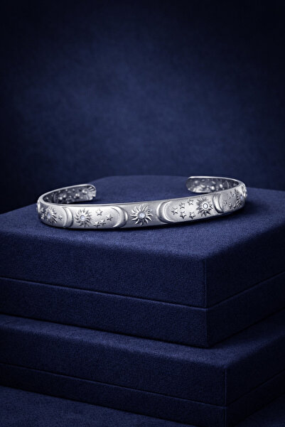 Sortie Aksesuar Güneş Yıldız ve Gökyüzü Figürlü Boyu Ayarlanabilir Vintage Pa...