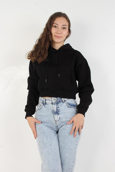 Mckanzie 2525 Hanorac scurt cu glugă, cu 3 fire