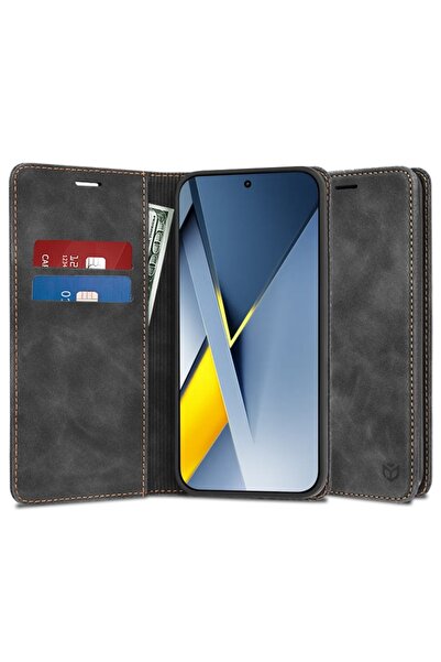 SKYDDAR INNOVATION Husă pentru Xiaomi Poco F8 Ultra, Confy Cover, piele Eco P...