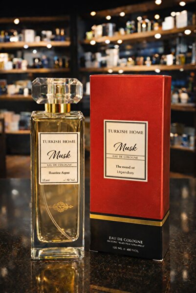 Turkish Home 120 Ml Eau De Cologne Musk -cam Şişe