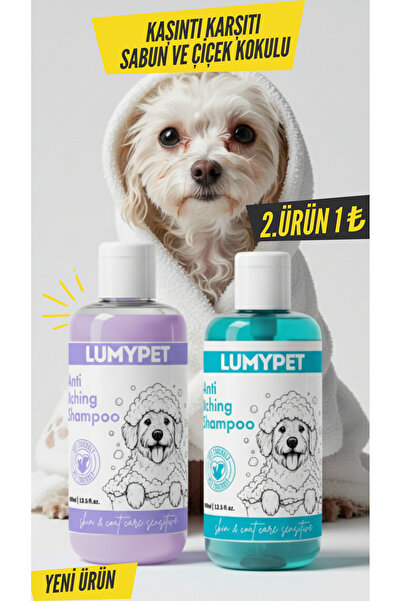 Lumypet Karşıtı - Hassas Deri ve Tüy Bakımı - Kedi ve Köpek Şampuanı 400 ml -...