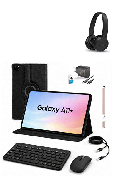 Samsung Galaxy Tab A11 Plus 11'' 6GB 128GB TABLET+KILIF+KLAVYE+MOUSE+ŞARJ BAŞ...