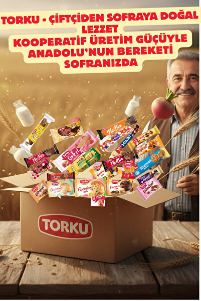 Torku Kek Çikolata Karışık Atıştırmalık Paketi 40 Adet