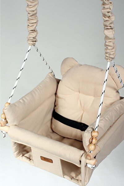 ConconBebe Concon Bebe Çocuk Pufy Emniyet Kemerli Salıncak Çocuk Salıncak