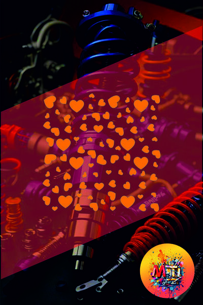 sticker ملصق متعدد الأشكال القلبية 25×25 سم، مقطوع بالفويل، نمط عالمي، لتغطية...