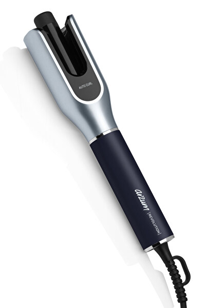 Arzum AR5156 Revolution Otomatik Saç Maşası - Platin Gri (360° Otomatik Dönen Başlık)