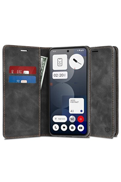 SKYDDAR INNOVATION Husă pentru Nothing Phone (3a) Pro, portofel moale, tip ca...