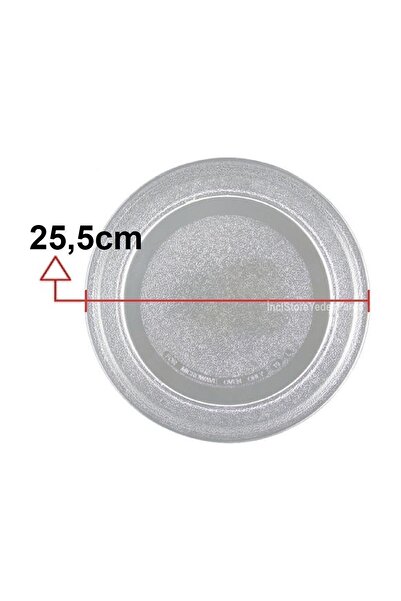 Arçelik Beko Md 201 S Solo Uyumlu Mikrodalga Fırın Cam Tepsi Düz Tabak Çap 25...