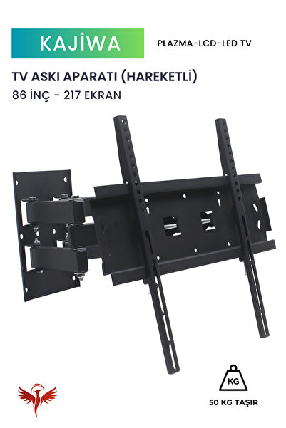 KAJİWA 86 İNÇ ASKI APARATI HAREKETLİ (208 EKRAN) Tüm Marka ve modellerle uyum...