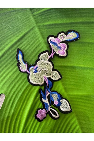 Gönülden Tasarım Garnitura za šivanje sa vezom u obliku cveta, pegla se na tk...