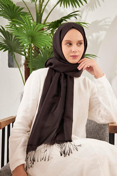 Şalland Crony Shawl Μαύρος Καφές