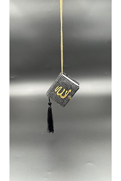 Fox Siyah Taşlı Dikiz Aynası Allah Yazılı Kuran-ı Kerim