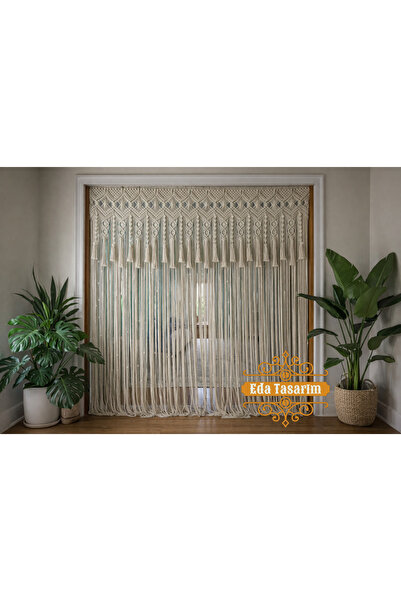 EdaTasarım Makrome Perde Klasik Tarz