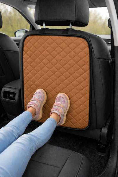 Lin Home Car Seat Back Protector Single – Quilted Seat Protection Cover Again...