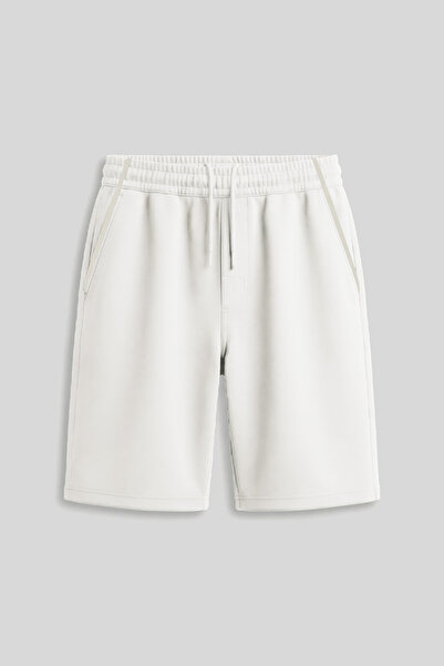 TOMMY LIFE Ekru Standart Fit Erkek Çocuk Şort - 11284