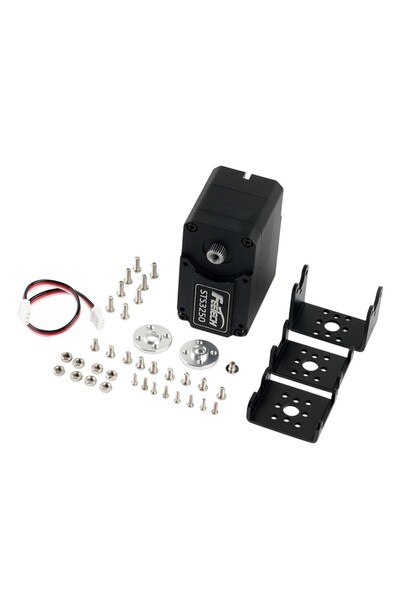 Choice 1pcs motor Feetech STS3250 12V 50KG Magnetic Encoder Double Shaft TTL ...