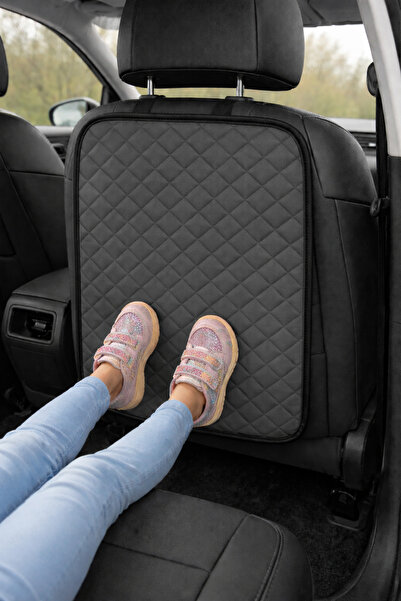 Lin Home Car Seat Back Protector Single – Quilted Seat Protection Cover Again...