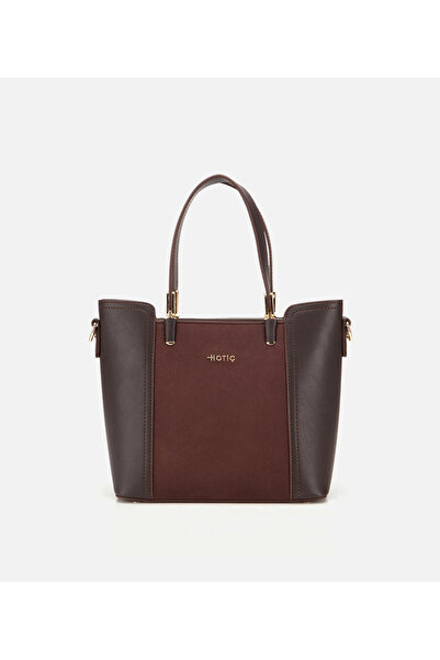 Hotiç Kadın Kahverengi Omuz Çantası