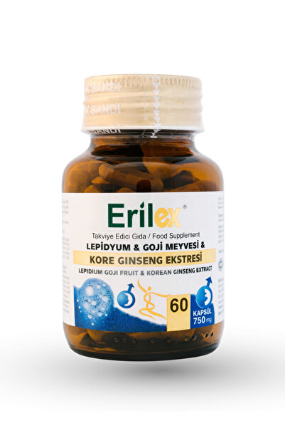 DİSTİLEX Erilex® Erkekler İçin 60 Kapsül Takviye Edici Gıda