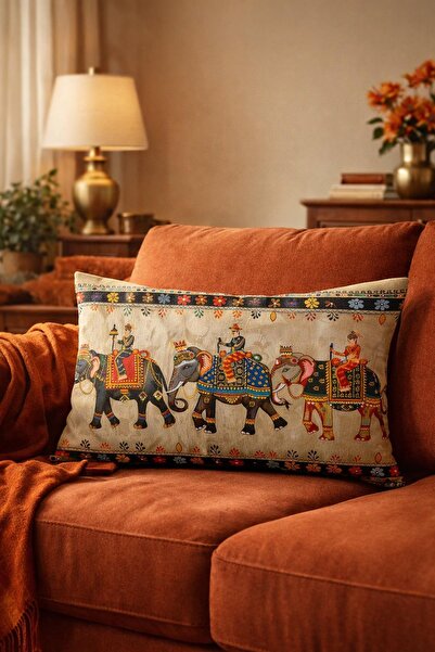 Arancione Co . غطاء وسادة مستطيل الشكل مطبوع على الوجهين 6AOD1