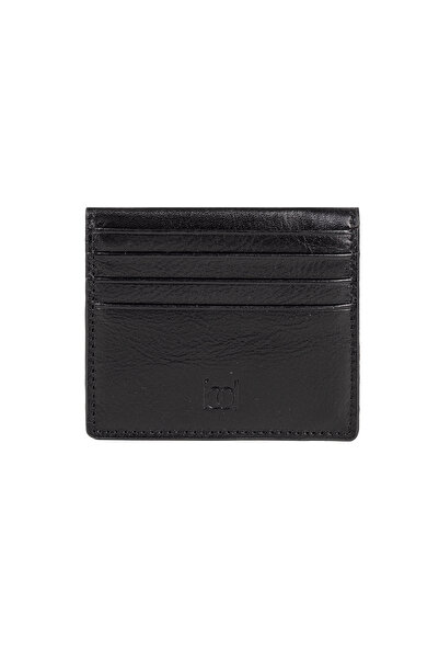 BAYDERİ Luis Unisex Hakiki Deri Kartlık