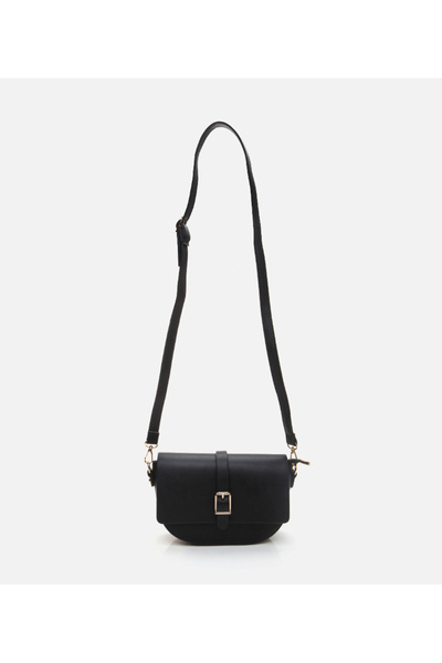 Hotiç Kadın Siyah Mini (Çapraz) Çanta