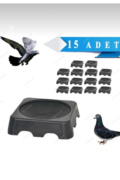 Genel Markalar Güvercin 10 Adet Kare Folluk