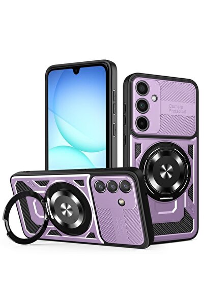 SKYDDAR INNOVATION Husă pentru Samsung Galaxy A57 5G, RuggedCam, inel magneti...