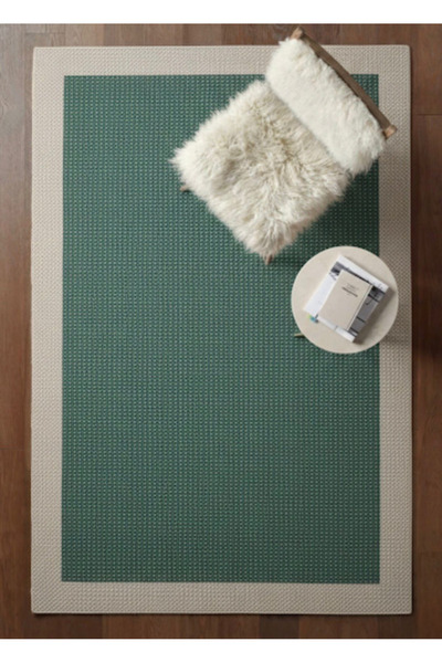 dekorug Lüks Sisal Makine Dokuması 8mm Dokuma Tabanlı Mutfak Balkon Halısı